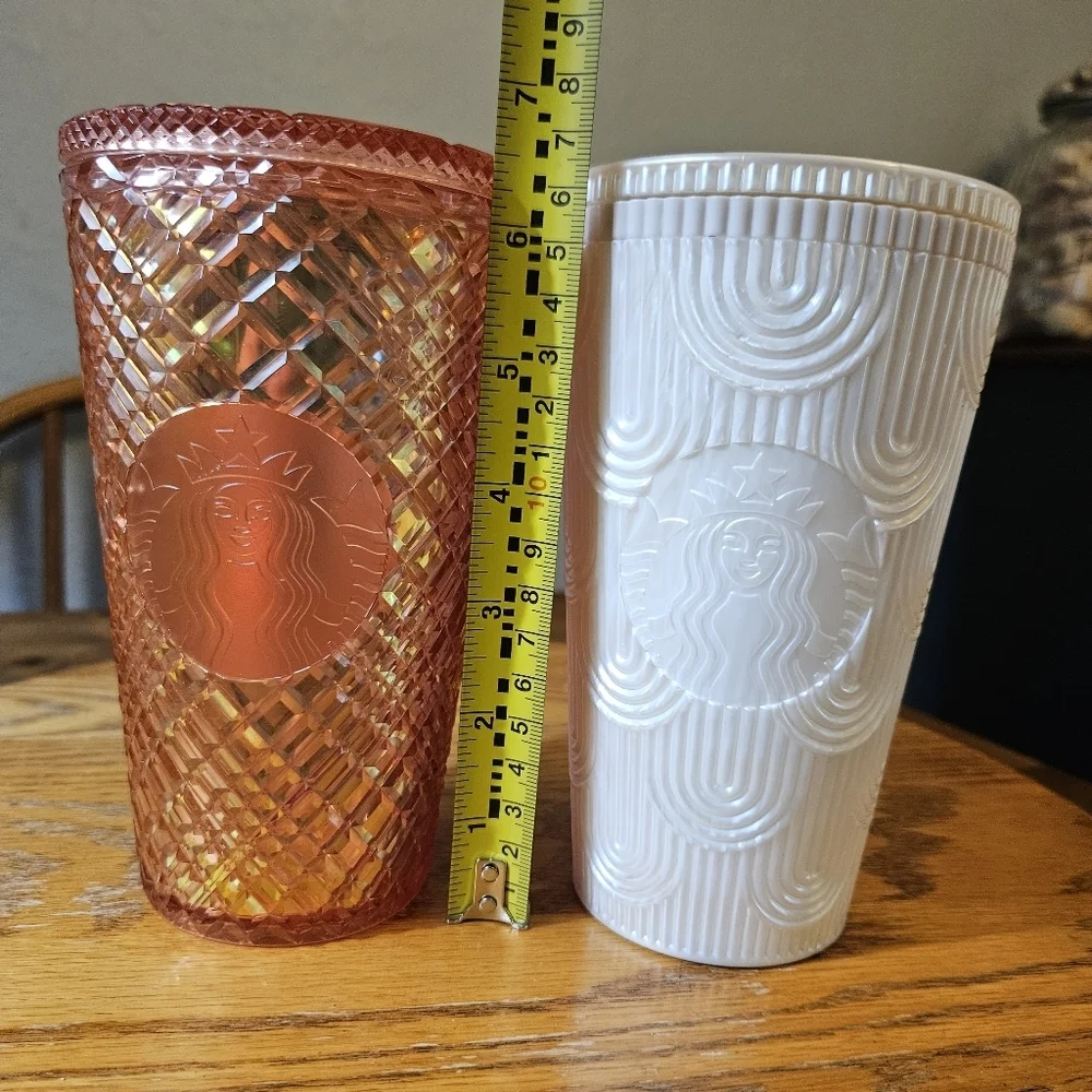Starbucks Set Of 2 Tumblers 16oz Cold Cup